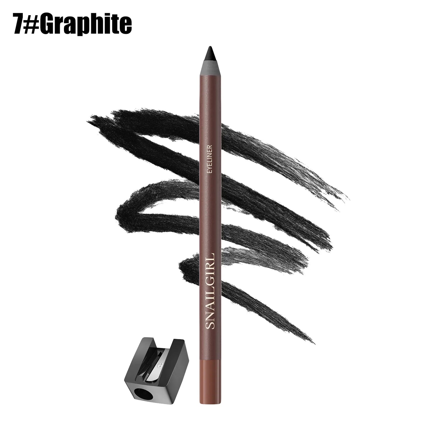 24HR Waterproof Eyeliner Pencil, Smudge-Proof Long-Lasting Eye Liner, Smooth Creamy Formula, Easy Apply Eye Makeup for Daily Wear & Party Looks.
