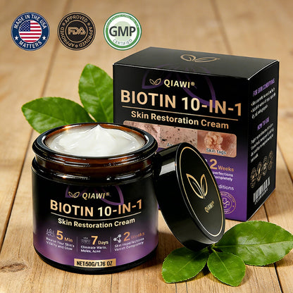 🔥QIAWI Biotin 10-in-1 Skin Restoration Cream