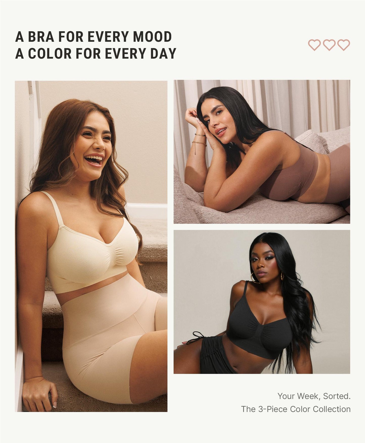 Women's Wireless Bra Comfort Bralettes No Underwire Unlined Cami Bra Seamless Tshirt Bras Sports Bra Bralette Basic Comfortable Fit Womenswear Everyday Up to 44DD Super Brand Day #Summervibes