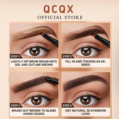 【Buy 1 Get 1 Free:Limit Time Offer】Eyebrow Tint Kit - Long-Lasting, Waterproof Brow Dye Gel Set | Smudge-Proof Brow Color