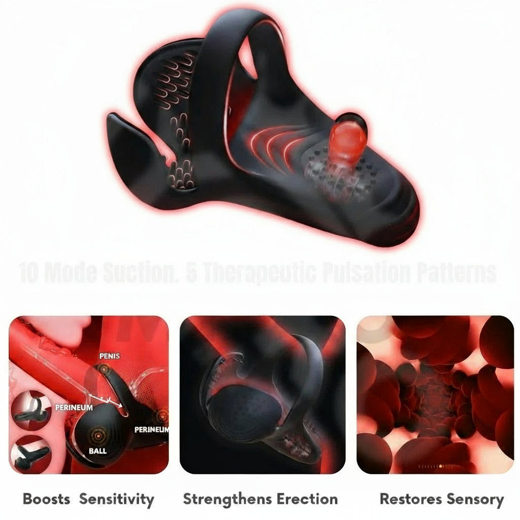 VitalEngine Pro-The #1 5-in-1 at-home trainer that reverses ED & PE with advanced precision