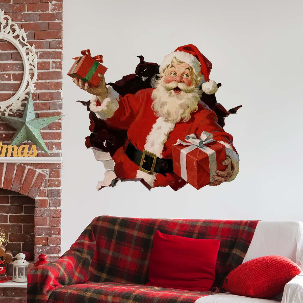 🎅🎁Christmas Creative Wall Sticker
