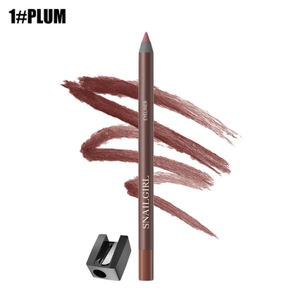 24HR Waterproof Eyeliner Pencil, Smudge-Proof Long-Lasting Eye Liner, Smooth Creamy Formula, Easy Apply Eye Makeup for Daily Wear & Party Looks.