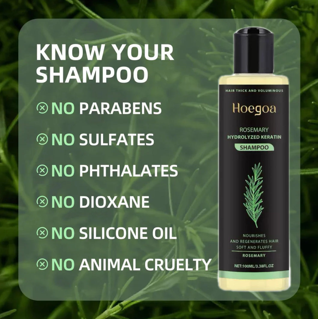 🔥Final 3 Hours: 70%OFF🔥Rosemary Hydrolyzed Keratin Shampoo-XDX-FB