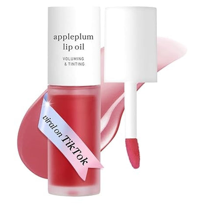 Nooni Korean Apple Lip Tint Stain Glossy Lip Stain, Tinting & Long Lasting, Moisturizing Lip Care, Hydrate Lipgloss, Travel-Friendly, Smooth Oil Moisture, All Skin Types Travelfriendly Smoothing