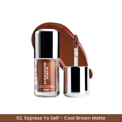 【Buy 1 Get 1 Free】Eyeshadow STAY-N, a buildable, long-lasting, crease-proof liquid eyeshadow