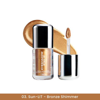 【Buy 1 Get 1 Free】Eyeshadow STAY-N, a buildable, long-lasting, crease-proof liquid eyeshadow