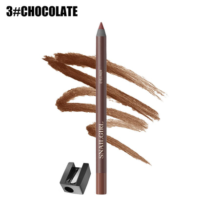 24HR Waterproof Eyeliner Pencil, Smudge-Proof Long-Lasting Eye Liner, Smooth Creamy Formula, Easy Apply Eye Makeup for Daily Wear & Party Looks.