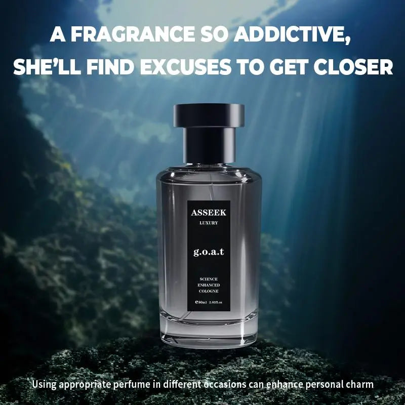 Midnight Marine Man Men's Perfume-OceanAroma 80ml Woody Amber Fragrance Eau deParfum Long Lasting Cologne Gift -Edp Intense