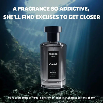 Midnight Marine Man Men's Perfume-OceanAroma 80ml Woody Amber Fragrance Eau deParfum Long Lasting Cologne Gift -Edp Intense