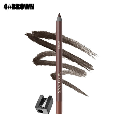 24HR Waterproof Eyeliner Pencil, Smudge-Proof Long-Lasting Eye Liner, Smooth Creamy Formula, Easy Apply Eye Makeup for Daily Wear & Party Looks.