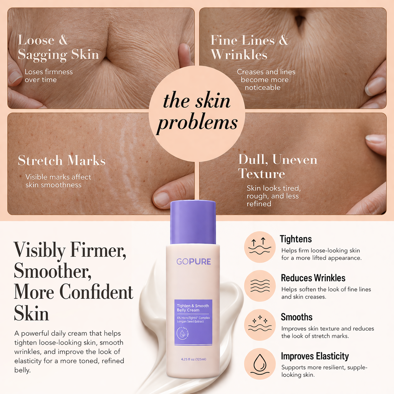 Tighten & Smooth Belly Firming Cream