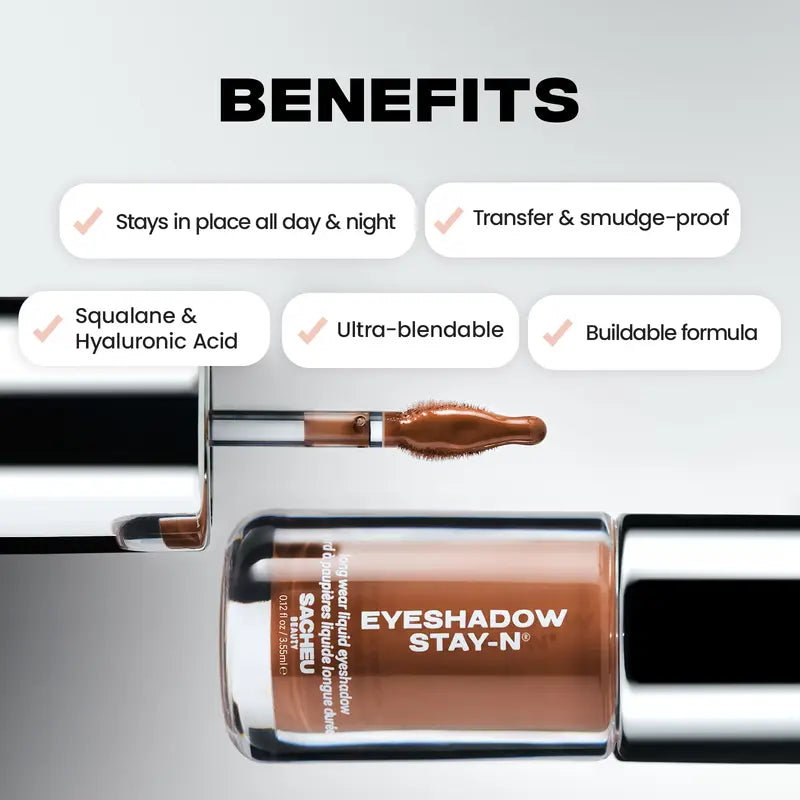 【Buy 1 Get 1 Free】Eyeshadow STAY-N, a buildable, long-lasting, crease-proof liquid eyeshadow
