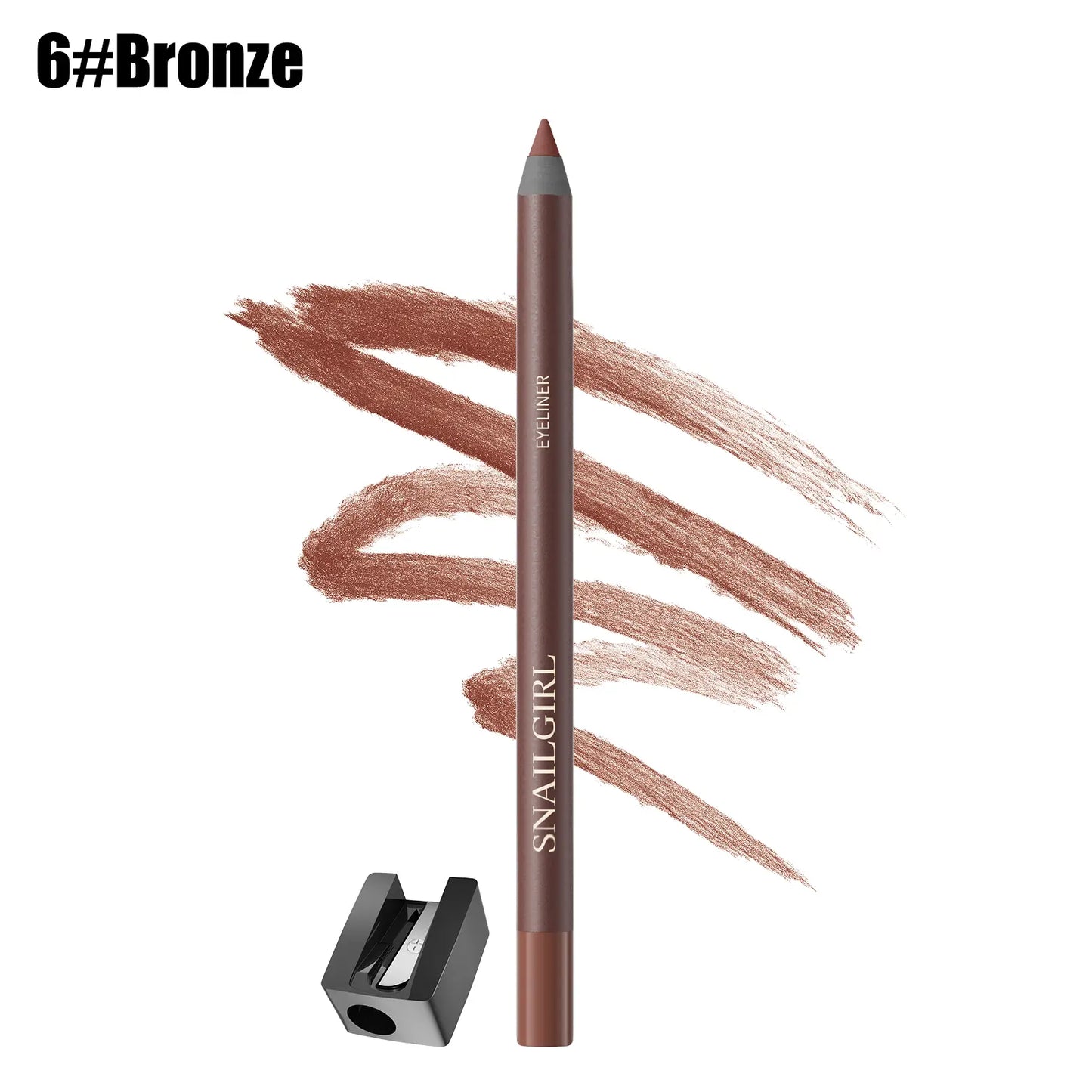 24HR Waterproof Eyeliner Pencil, Smudge-Proof Long-Lasting Eye Liner, Smooth Creamy Formula, Easy Apply Eye Makeup for Daily Wear & Party Looks.