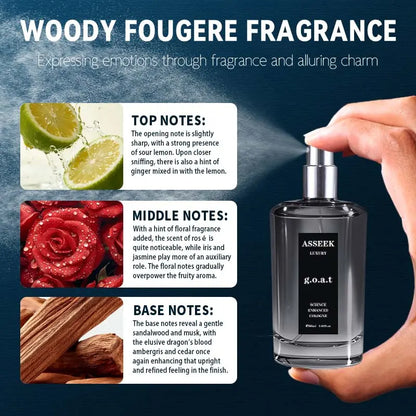 Midnight Marine Man Men's Perfume-OceanAroma 80ml Woody Amber Fragrance Eau deParfum Long Lasting Cologne Gift -Edp Intense