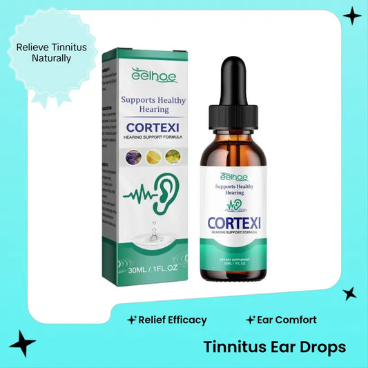 Tinnitus Ear Drops Clean Earwax Relieve Tinnitus Ear Back Ear Discomfort Ear Drops Ear Hygiene Ear Care Relief Formulas