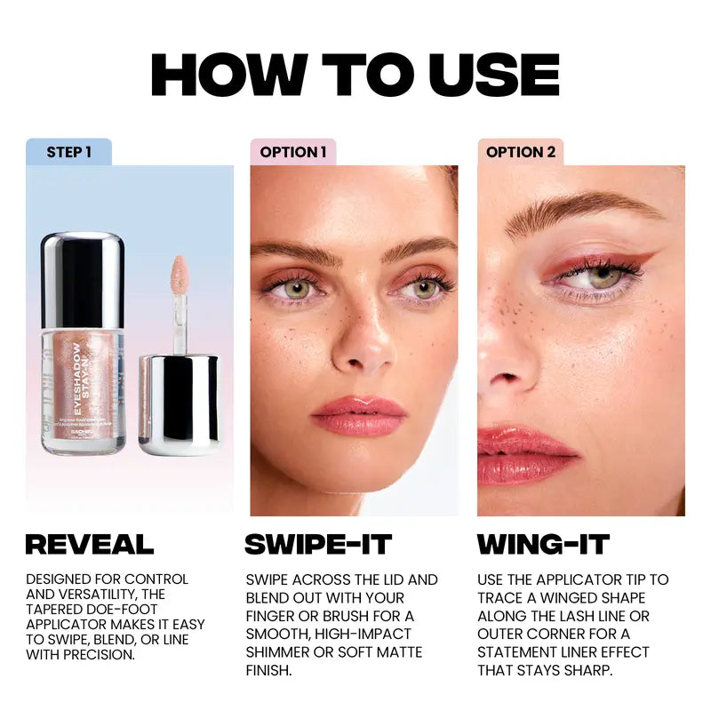 【Buy 1 Get 1 Free】Eyeshadow STAY-N, a buildable, long-lasting, crease-proof liquid eyeshadow