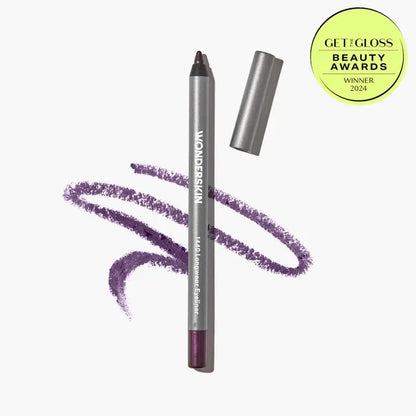 Wonderskin 1440 Longwear Eyeliner - Lightweight Waterproof Vegan Cruelty-Free 24 Hour TruGlide Technology Ultra-Creamy Soft-Glide Application
