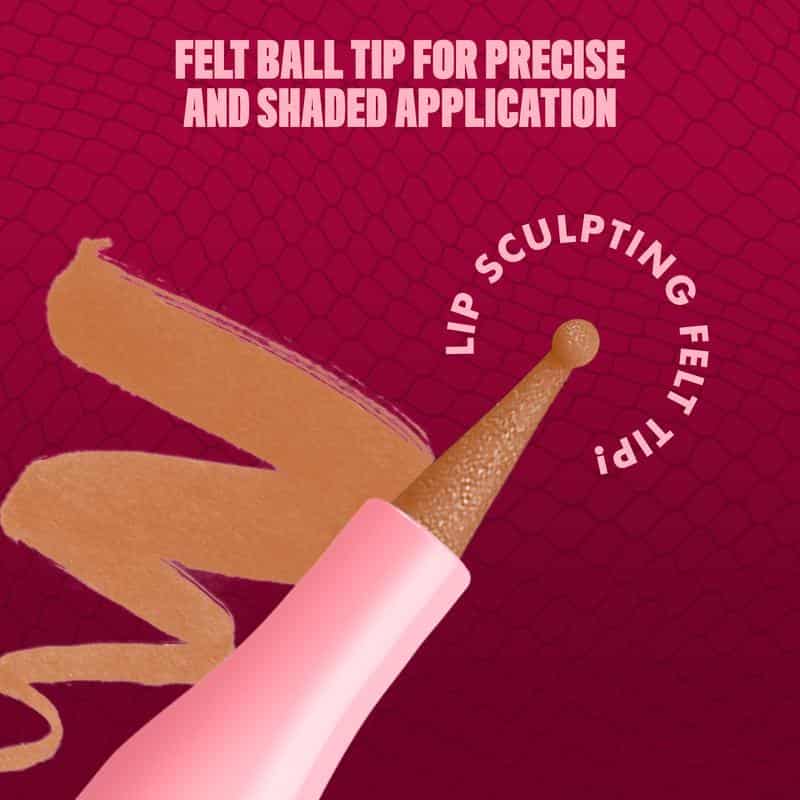 Lip Lingerie Sculpting Lip Liner Stain - Lightweight, Transfer-Proof, Waterproof, NYX Professional Makeup