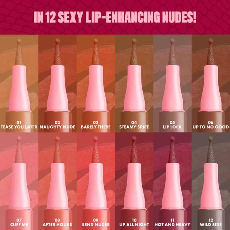 Lip Lingerie Sculpting Lip Liner Stain - Lightweight, Transfer-Proof, Waterproof, NYX Professional Makeup