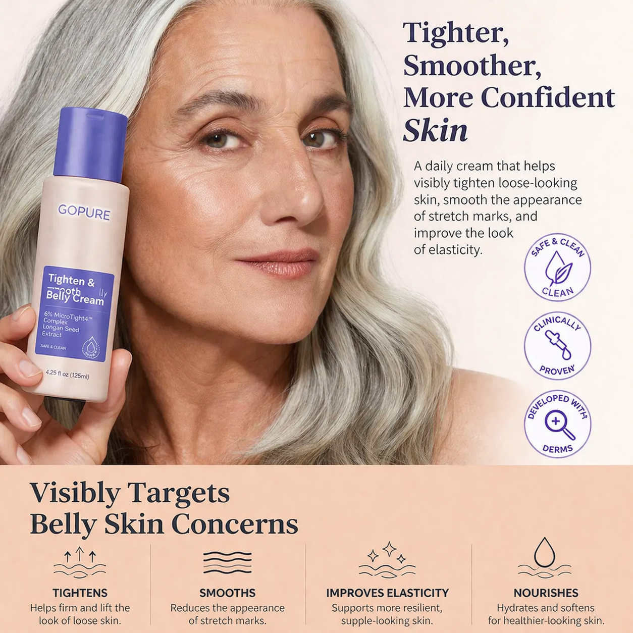 Tighten & Smooth Belly Firming Cream