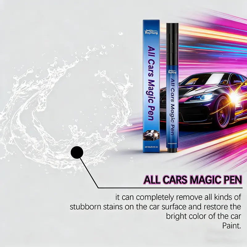 Magic Car Scratch Removal Pen – Easy DIY Auto Paint Touch-Up, Quick Scratch Repair & Gloss Restoration | Portable Car Care Essential for All Vehicles | Instantly Restore Finish in Minutes | 2026 Must-Have Auto Beauty Tool