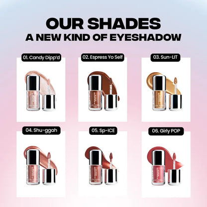 【Buy 1 Get 1 Free】Eyeshadow STAY-N, a buildable, long-lasting, crease-proof liquid eyeshadow