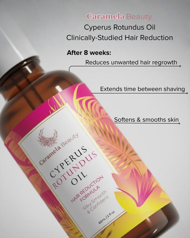 Cyperus Rotundus Oil for Natural Hair Reduction - 60ml/2oz