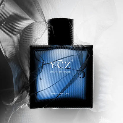 Midnight Marine Eau De Parfum 50ml Unisex | Aromatic Aquatic Ocean Fresh Woody Perfume with Bergamot Coconut Amber | Long Lasting Luxury Arabian Fragrance for Men Women | Premium Gift