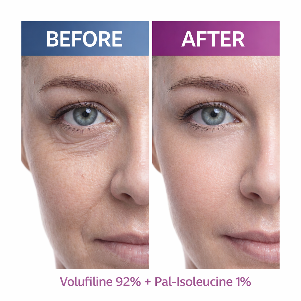 Volufiline 92% + Pal-Isoleucine 1% Advanced Plumping Formula for Hollow & Sagging Areas