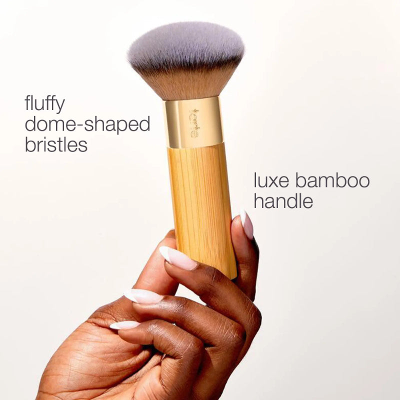 The buffer brush - fluffy, dome foundation brush
