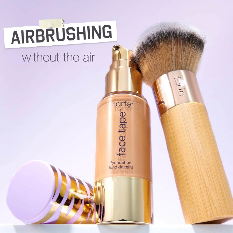 The buffer brush - fluffy, dome foundation brush